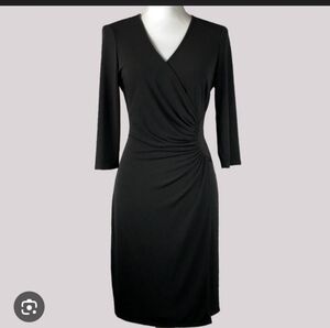 ***NAVY BLUE XL Laundry By Shelli Segal Midi Dress